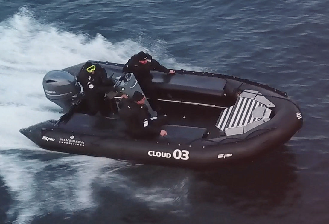 Z80483 - Zodiac MilPro MK5 HD - Heavy Duty -työvene (KÄYTETTY)