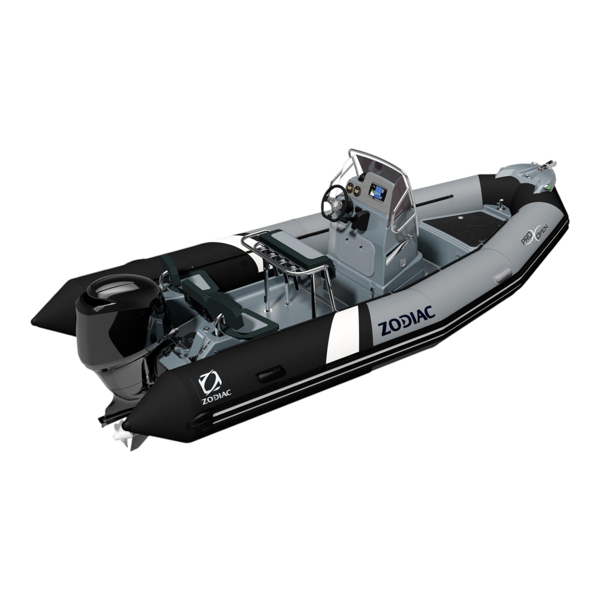 Zodiac PRO OPEN -tuubit - vaihdettavat kellukkeet PRO OPEN RIB -veneeseen