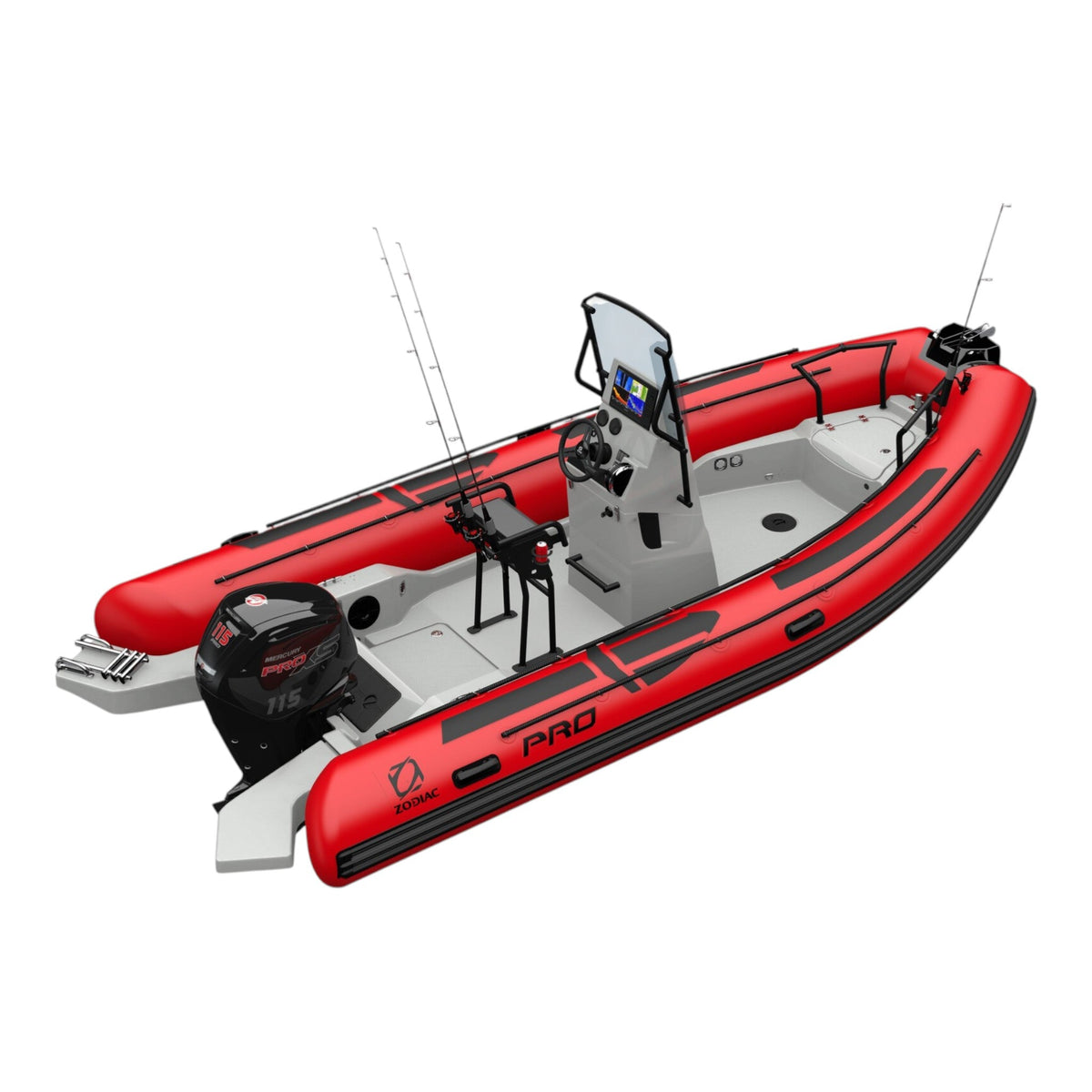 Zodiac Pro -putket – vaihdettavat kellukkeet Pro RIB -veneisiin