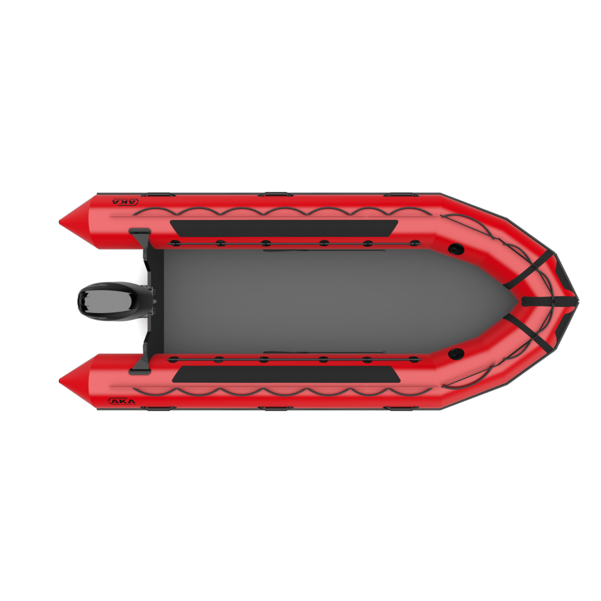 heavy-duty werkboot AKA Marine F53H-C 5,30 m Neopreen Hypalon rood 