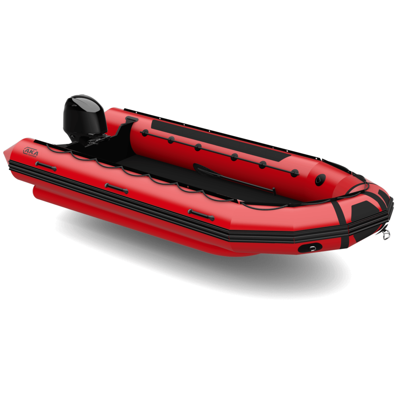 heavy-duty werkboot AKA Marine F53H-C 5,30 m Neopreen Hypalon rood 