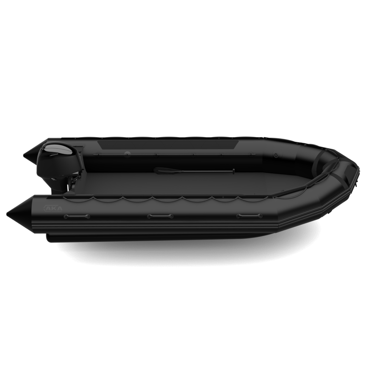 heavy-duty werkboot AKA Marine F53H-C 5,30 m Neopreen Hypalon zwart