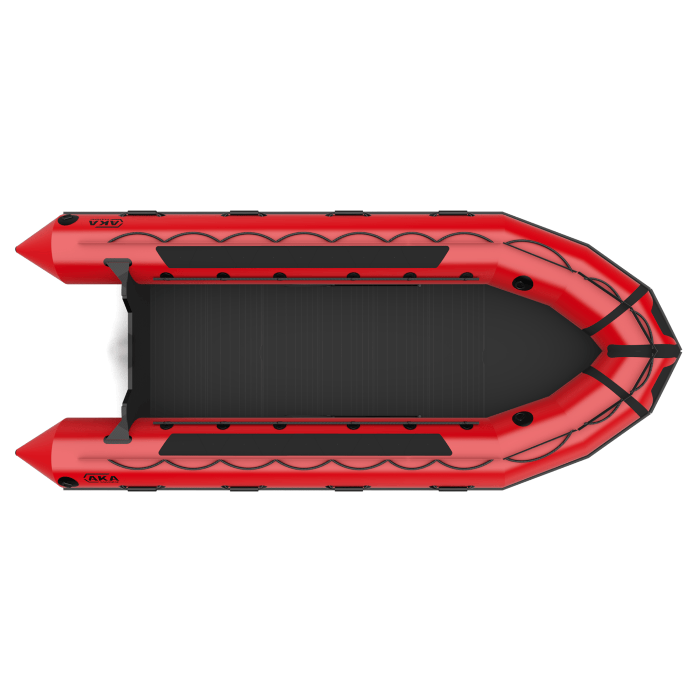 AKA Marine F59H-C 5,85m-neopreen-hypalon-rood-heavy-duty-werkboot