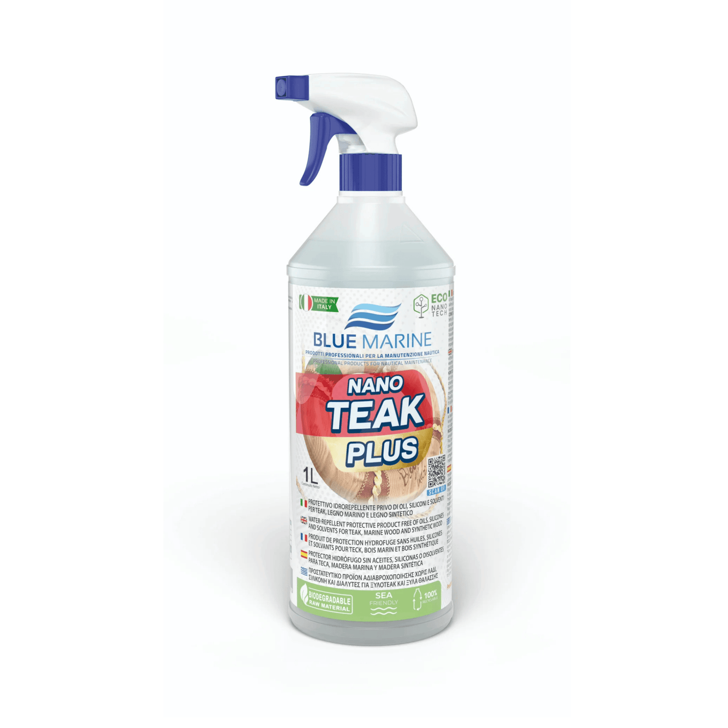 Blue Marine Waterafstotende coating- Nano Teak plus 