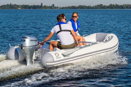 Zodiac Cadet 350 ALU -kumivene - 3,50 m alumiinilattia (ylivuotinen uusi)