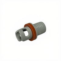 Zodiac Online Shop Z67164 grijze kunststof adapter voor Bravo 2005 ventielen van rubberboten met bajonetsluiting