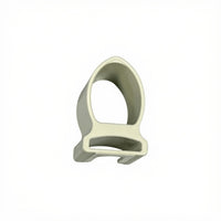 Grijze Zodiac Online Shop Z2815 peddelclip voor rubberboten, geschikt voor peddels met een diameter van 3,5 cm.