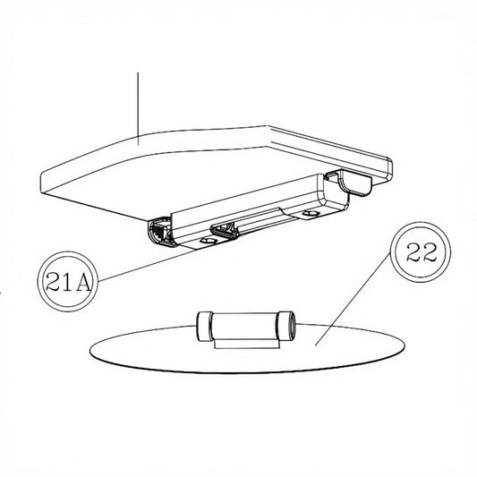 Z60519 - istuinlauta 95 cm - mallit vuodesta 2005 vuoteen 2014 - harmaa - Quickfit